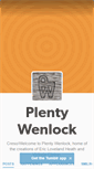 Mobile Screenshot of plentywenlock.co.uk
